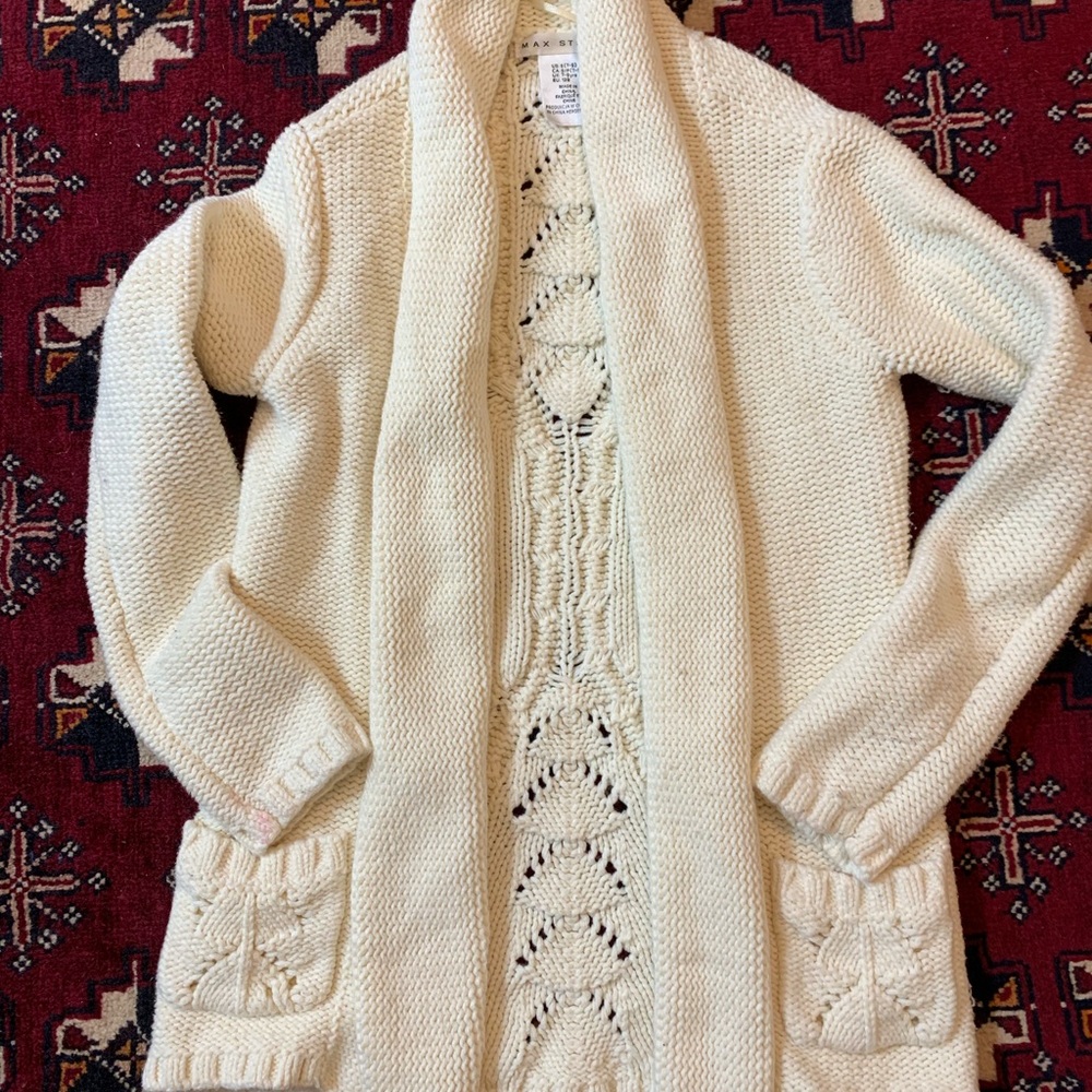 Girls Cozy Cardigan Sweater